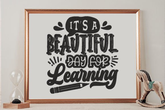 Charming Embroidery for Learning Days