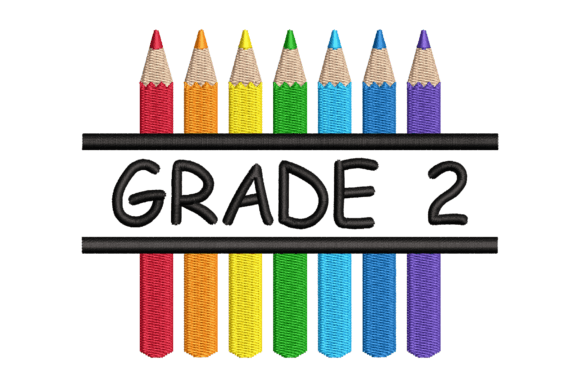 Grade 2 Split Colored Pencils: An Embroidery Review