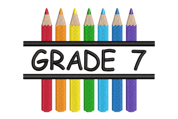 Grade 7 Split Colored Pencils Design Review