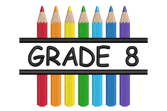 Grade 8 Split Colored Pencils Design Review