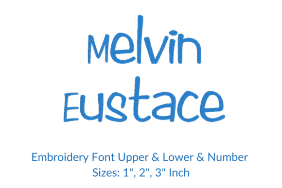 Review: Melvin Eustace Font for Seasonal Embroidery
