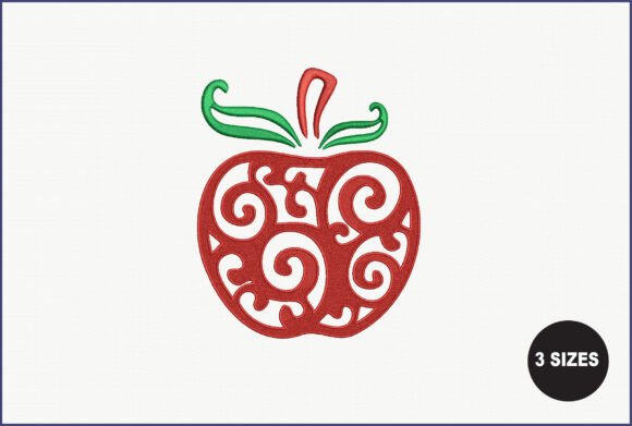 School Apple Embroidery: A Designer’s Review