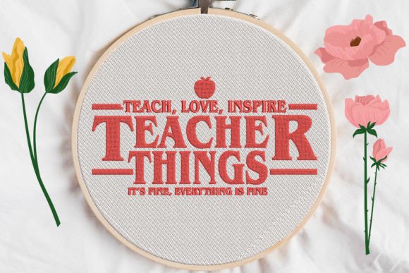Teacher Things, Teach, Love, Inspire Design Review